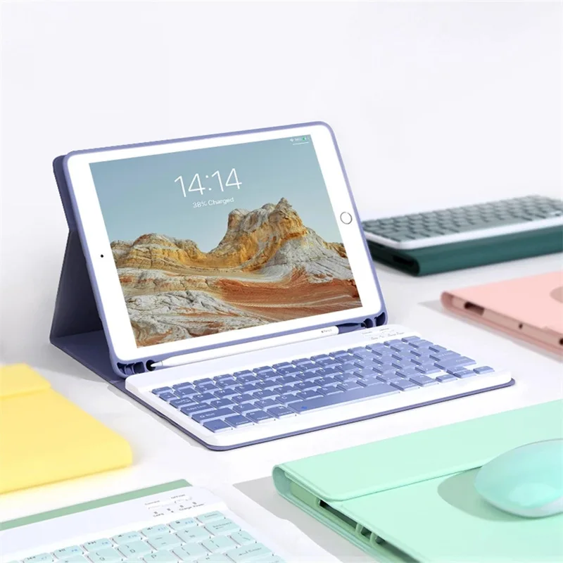 

Wireless Keyboard Mouse with Case for IPad 10.2 7th 8th Air 2 1 5th 6th Pro 10.5 Air 3 Silicone Case for IPad Pro 11 Air 4 Funda