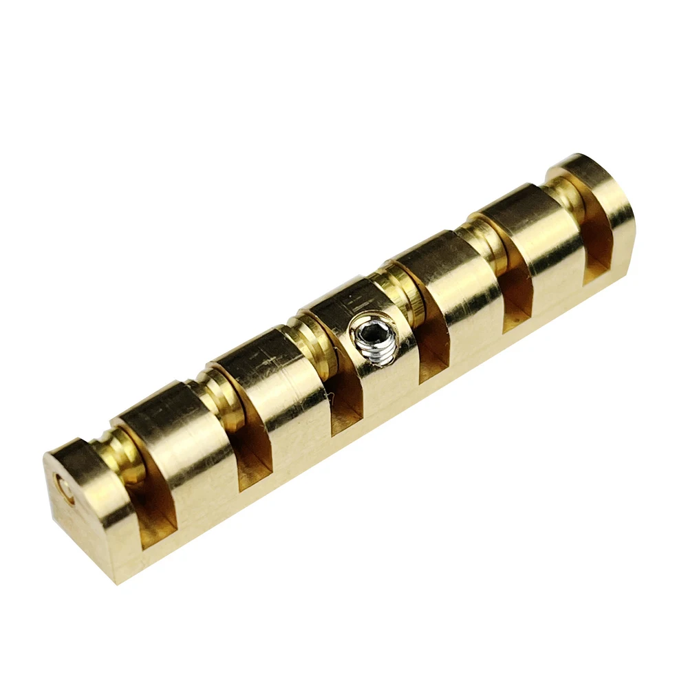 【Made in Japan】 Kaynes 43mm Height Adjustable Brass Roller Guitar Nut for Les Paul LP SG Style Electric or Acoustic Guitars