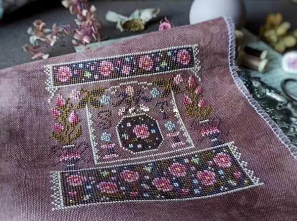 The rose through the years 26-26 Cross Stitch Set Cross-stitch Kit Embroidery Needlework Craft Packages Cotton Fabric Floss