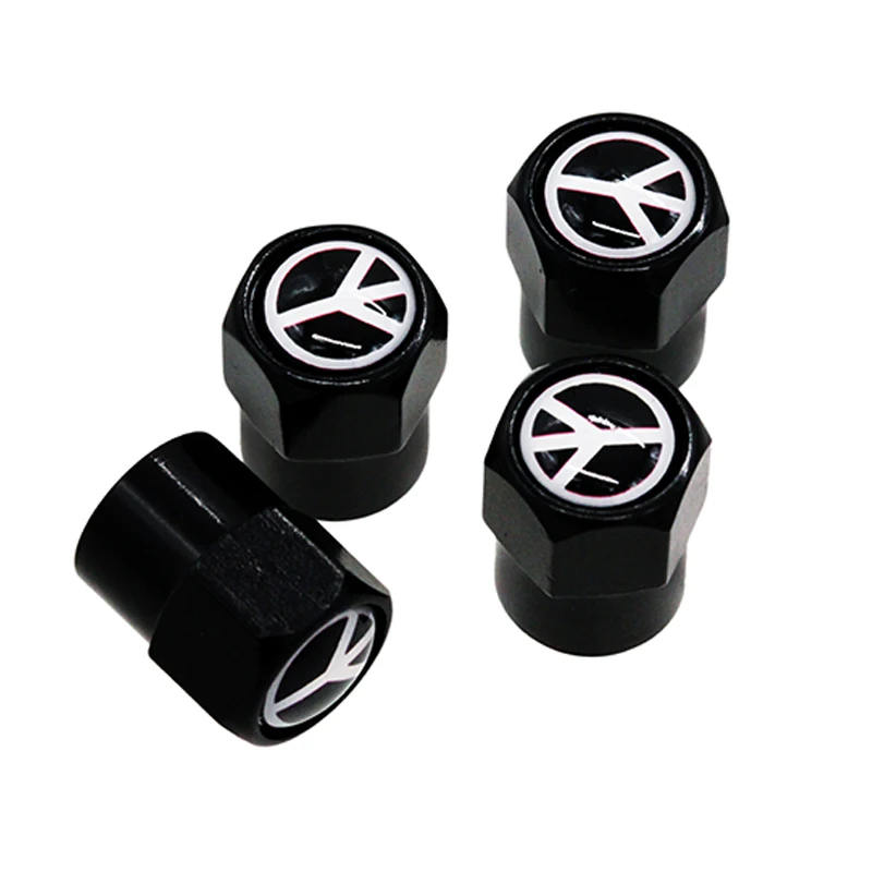 4Pcs/Set Car Wheel Tire Valve Caps Stem Cover Auto Styling National Flags for VW Suzuki BMW Audi FIAT Mazda Toyota