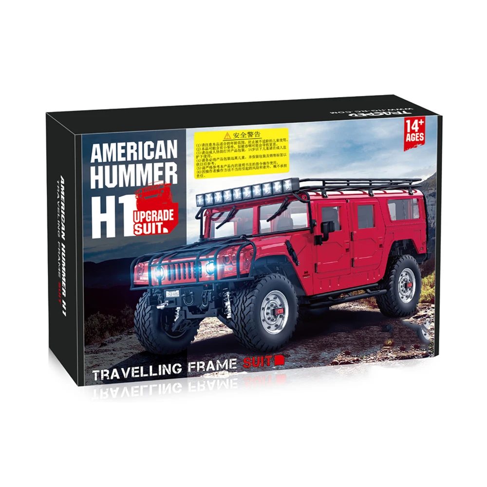 Travelling Frame KIT For HG-P415 1/10 US American Hummer H1 Civilian Military Truck KEYIGE