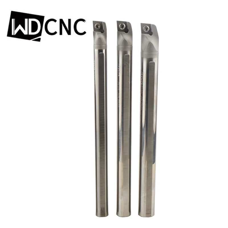 1 pc CNC Cutter tools diameter 4-40mm  SCLCR 04 SCLCR06 SCLCR09  Internal turning tool CCGT/CCMT Lathe Boring Bar Tool Holder