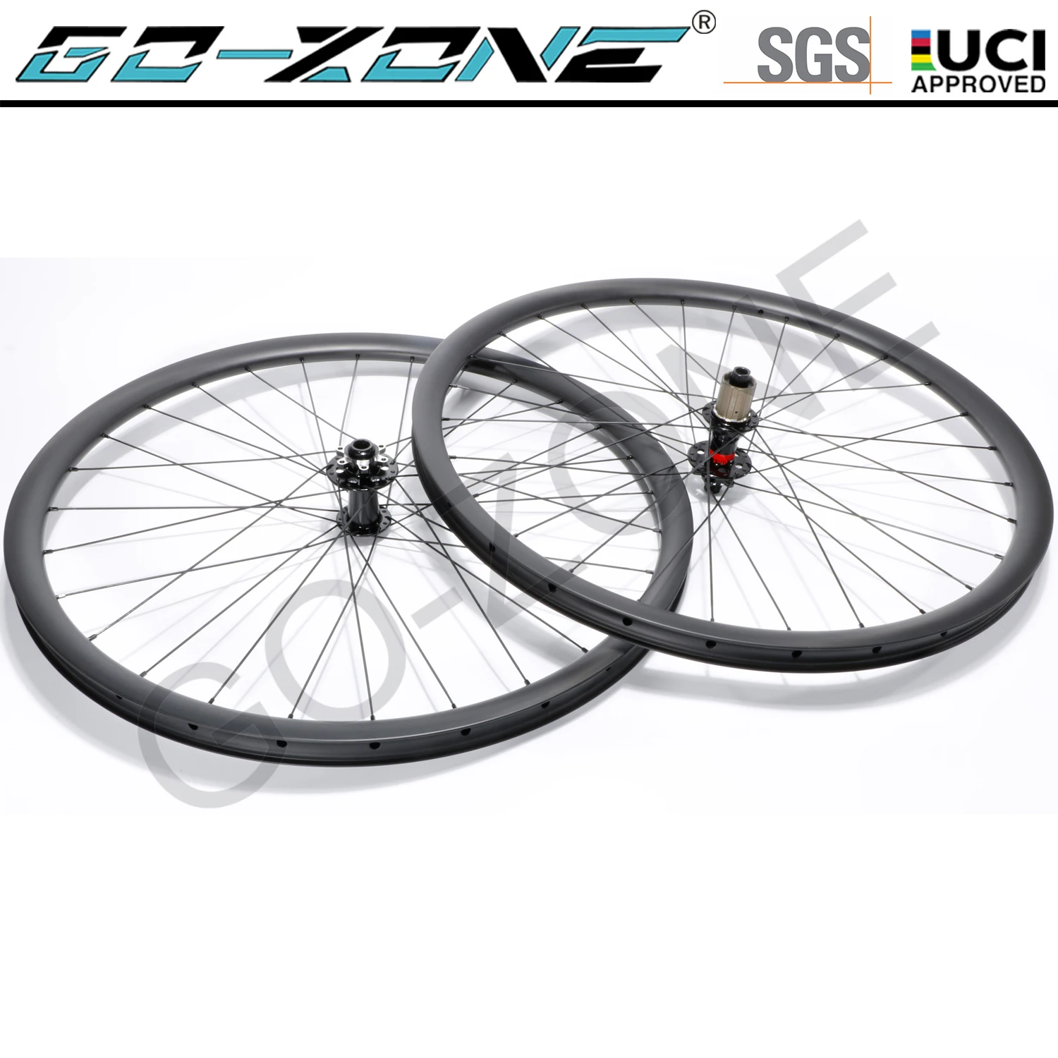 Tubeless Carbon MTB Wheelset, Bicycle Wheels, Thru Axle, Quick Release, Boost 27.5, Novatec 791 792 Pillar 1423