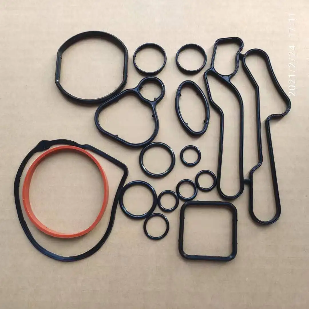 

(10 Sets) Cooling System Seal Oil Cooler Gasket Seals OEM# 55354073 24445723 For Chevrolet CRUZE Sonic OPEL Astra Zafira Signum