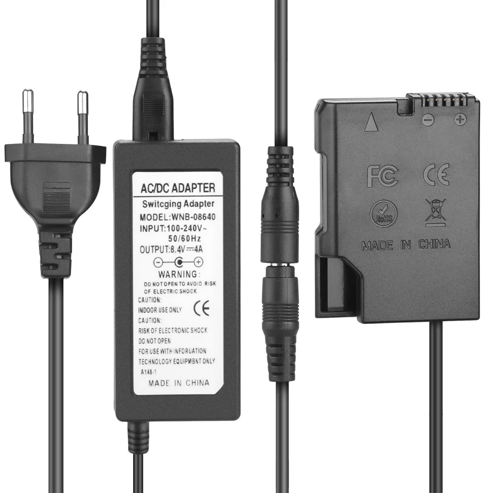 Adaptador de corriente CA de EP-5A, cargador de batería virtual CC, reemplazo de batería ficticia de EN-EL14 para Nikon D5600 D3300 D3500 D5100