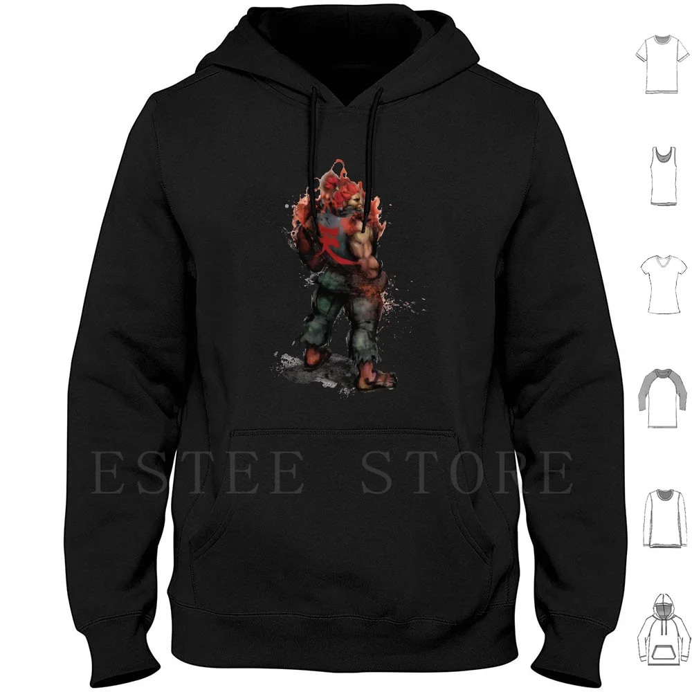 Akuma Hoodies Hadouken Hadouken Ken Ryu Sagat Mr Bison Vega Akuma Chun Li Guile Charlie Blanka Dhalsim Dee Jay Dan