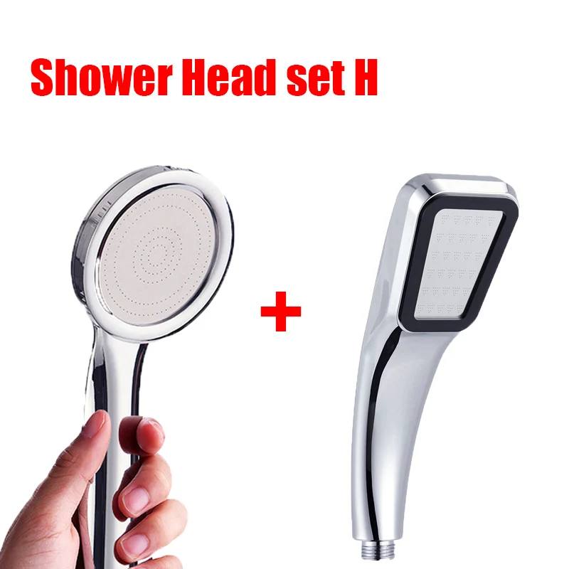 Zhangji 2 Pcs Shower head Bundle Buy One Get One Free Top Quality High Pressure Standard Shipping Shower Head