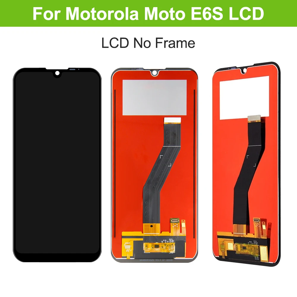 

Original DISPL For Motorol Moto E6s LCD Display Touch Screen Digitizer Assembly Replacement For E6s 2020 XT2053 XT205