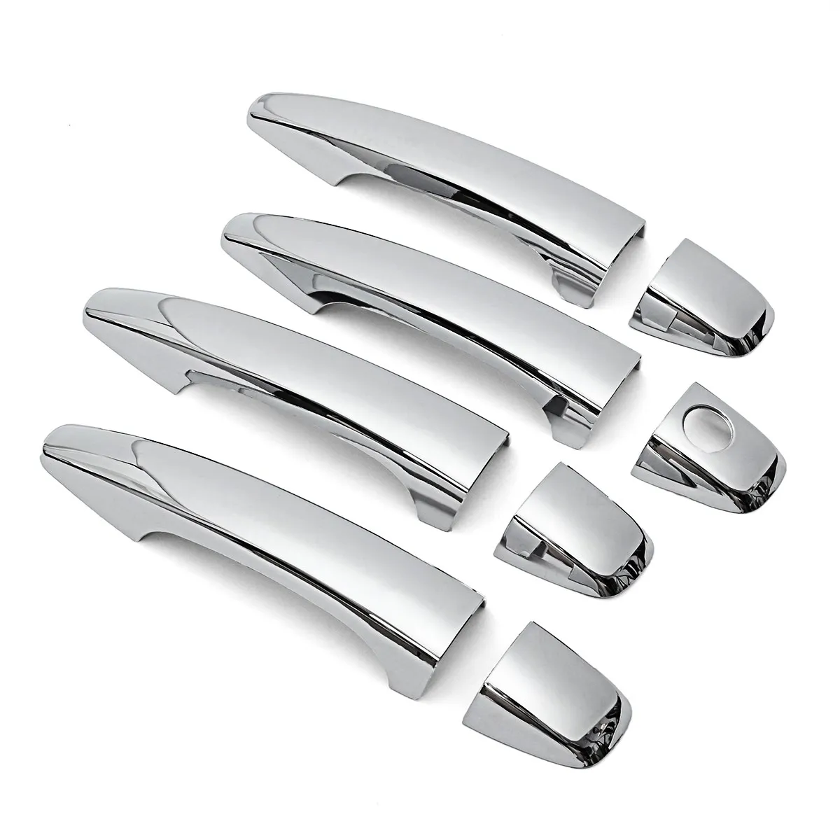 For TOIOTA COROLLA AXIO 2014- 2018 Chrome Door Handle Cover Trim Accessories Stickers Car Styling