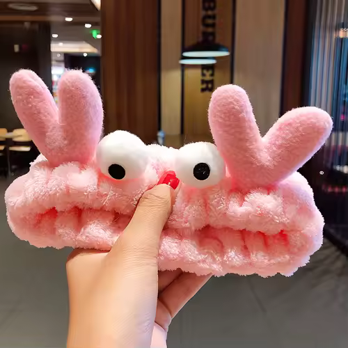 Wash Face Hair Holder Hairbands Soft Warm Coral Fleece Bow Animal Ears Headband For Women Girls Turban Fashion Hair Accessories - Image 17