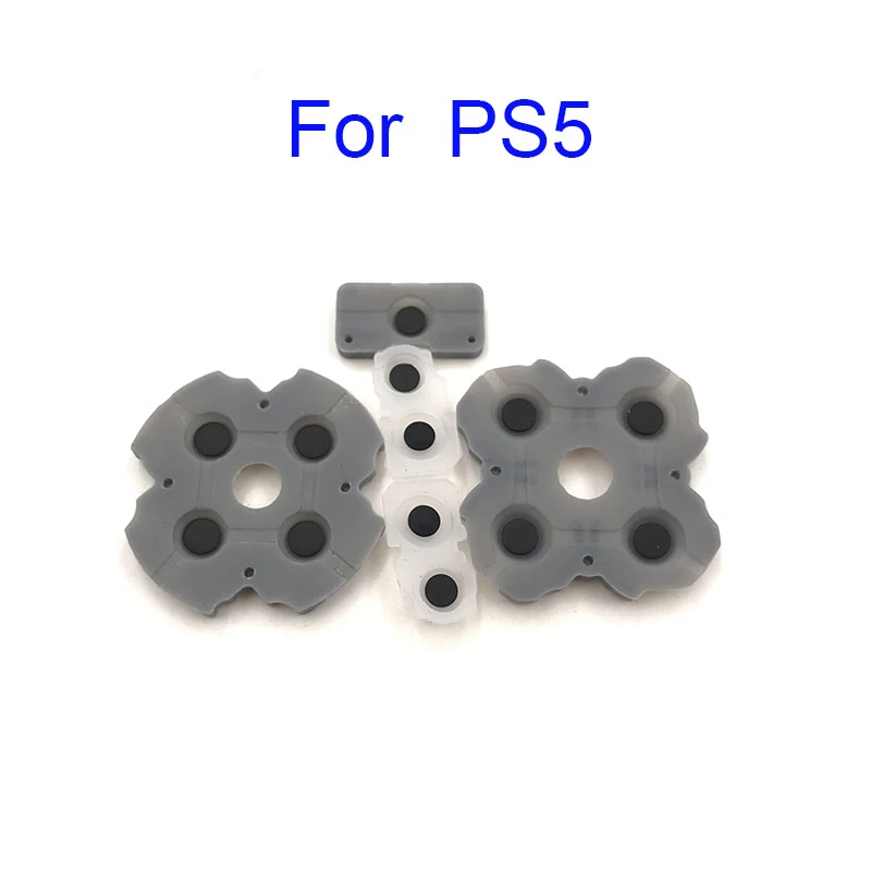 

20 Sets LR Conductive Rubber Pads For PS5 Controller Buttons Contact Rubber Conductive Silicone Rubber for Playstation 5