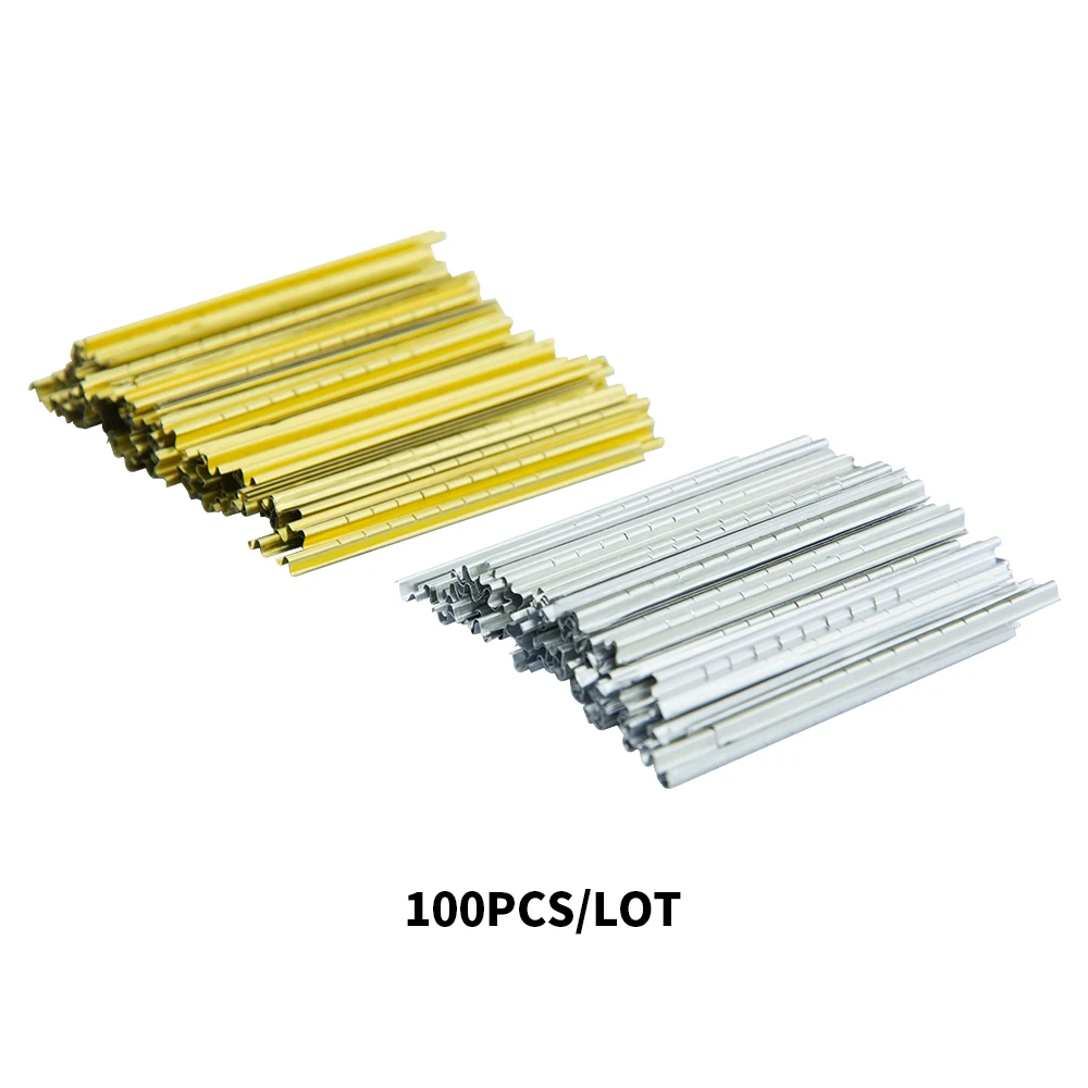 100pcs/lot Locksmith Tools Finished Tin Foil Strip Gold and Silver Tin Foil Key Consumables