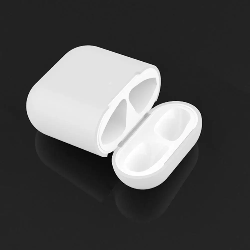 실용적인 내마모성 실리콘 무선 이어폰 케이스 커버, 이어폰 보관 가방, 2 인용