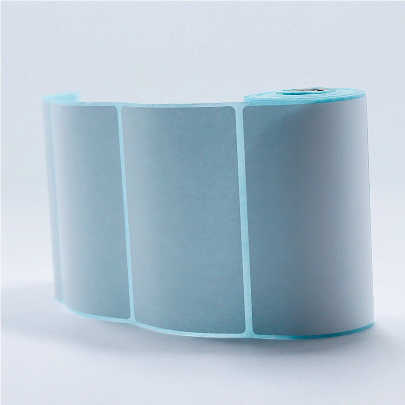 1 Rol Thermisch Papier 80X50Mm Thermische Label Stickers Thermosensitive Papier Sticker Barcode Printer Labels