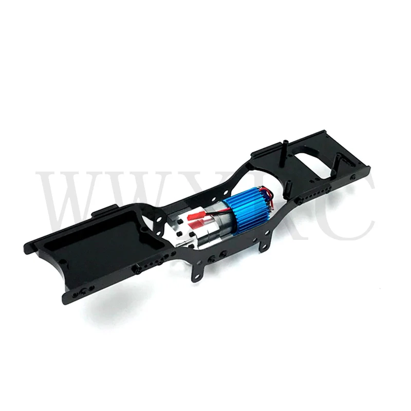 2PCS Metal Black Girder Side Frame Chassis for 1/16 WPL C14 C24 C24-1 1/12 MN D90 D91 FJ45 RC Crawler Upgrade Parts