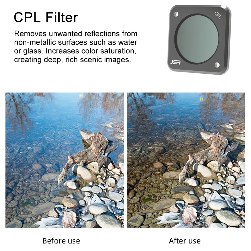 Filter for DJI Action 2 Lens Filters CPL UV ND 8/16/32/64 Macro Star Night NDPL Lenses for DJI Action Osmo 2 Camera Accessories