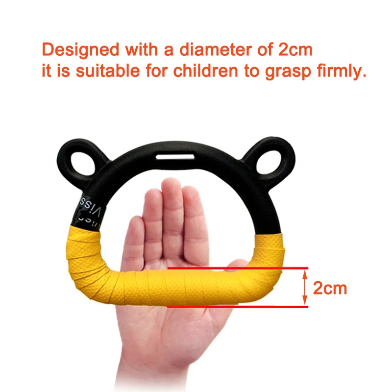 Adjustable Length Fitness ring Safety Hanging Home Pull Up Training Horizontal Bar Exercise Sport  Fitness Equipment