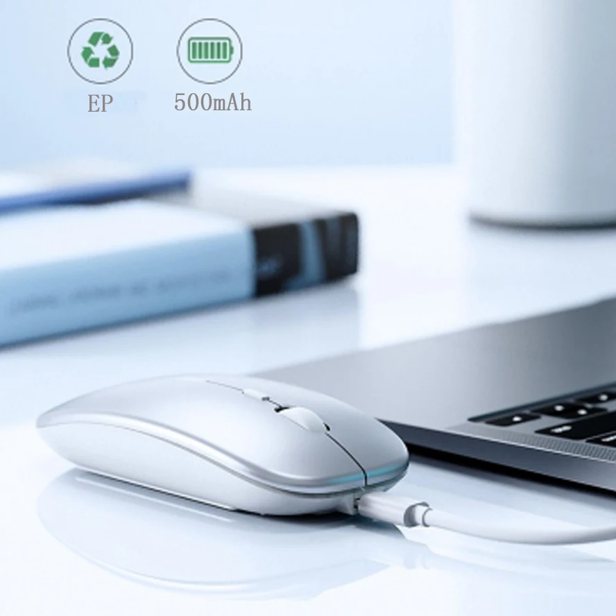 Inphic PM1ワイヤレス2.4グラムマウスサイレント充電式ノートブックbluetooth三モードusb光学式マウスmacbookのラップトップ