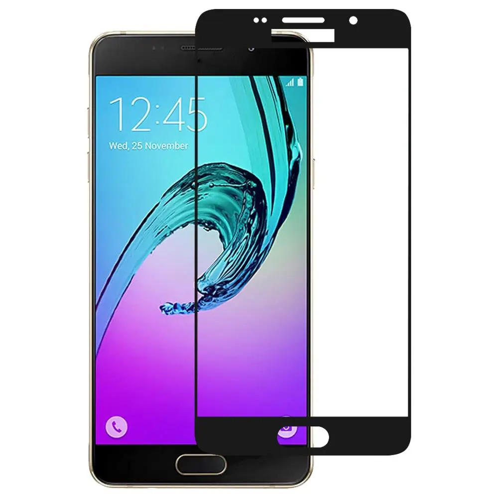 Full Glue Full Cover Screen Protector Tempered Glass film for Galaxy A5 (2016) / A510