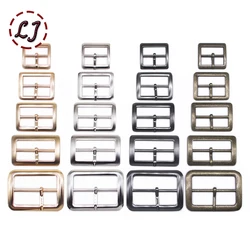 New 10pcs/lot 20mm/25mm/30mm/35mm/40mm silver bronze gold Square metal shoes bag Belt Buckles decoration DIY Accessory Sewing