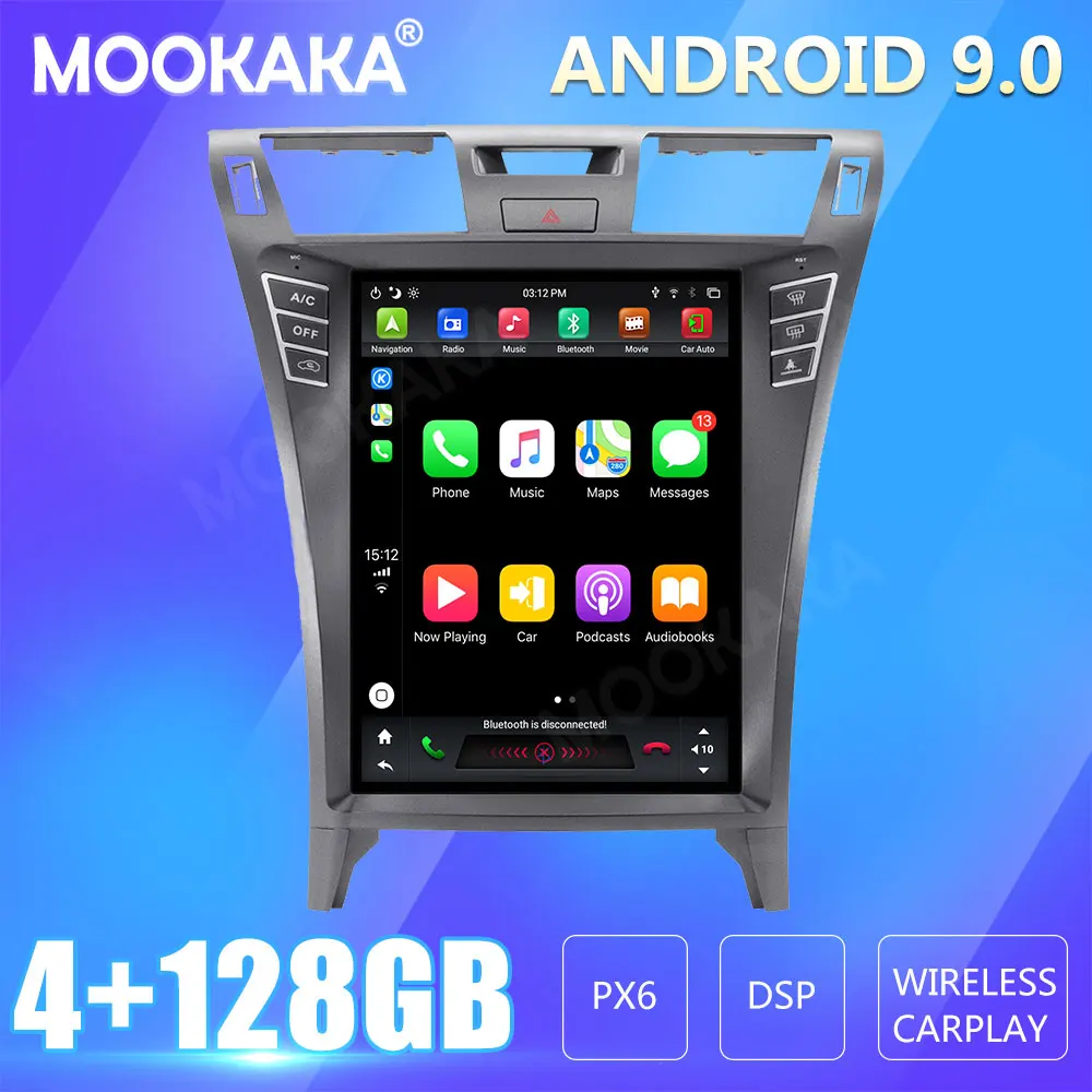 For Lexus LS460 2006 - 2012  Car Radio Screen GPS Navigation 128GB Android CARPLAY Multimedia Player Audio