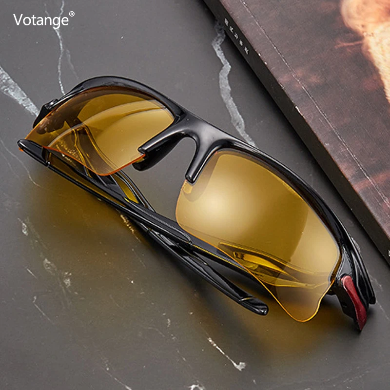 Night-Vision Glasses Anti Glare Protective Gears Sunglasses Night Vision Driving Goggles  Glasses Interior Accessories E116