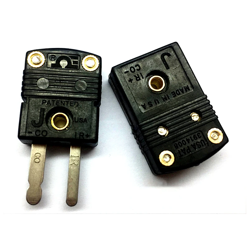 K/T/J Type Panel Mount Thermocouple Miniature Socket & Plug Connector Thermocouple Plugs And Sockets Sensor