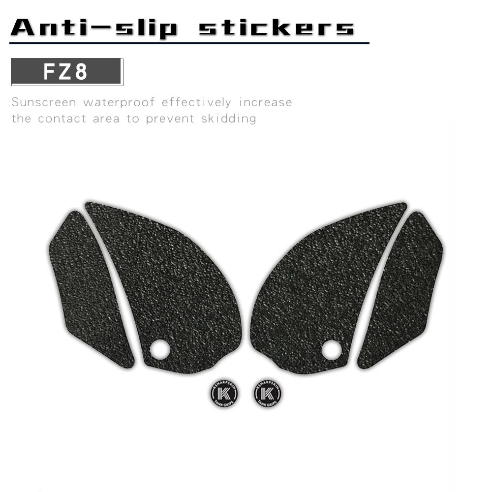 

Motorcycle body protection stickers frosted fuel tank traction side pad knee pad decals for YAMAHA 11-13 FZ8 14-15 FAZER 8 ABS