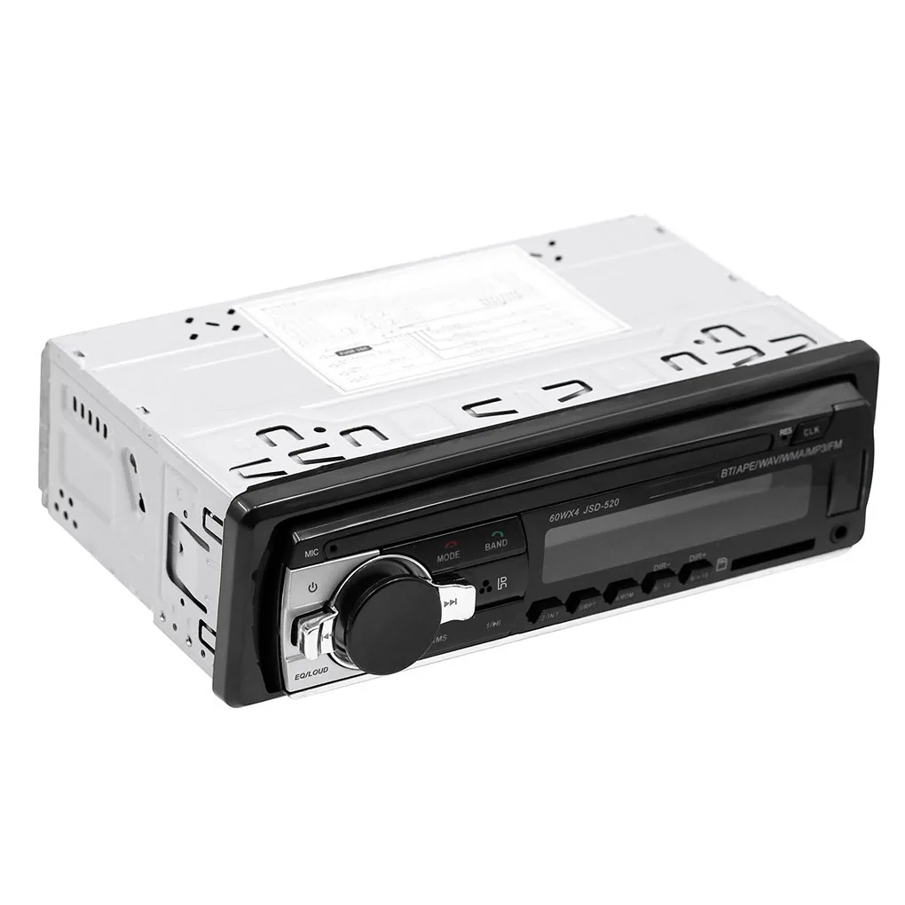 

Автомобильная стереосистема с Bluetooth, аудио-приемник ввода Aux, автомобильный SD, USB, MP3-радио, медиаплеер, длинный тип