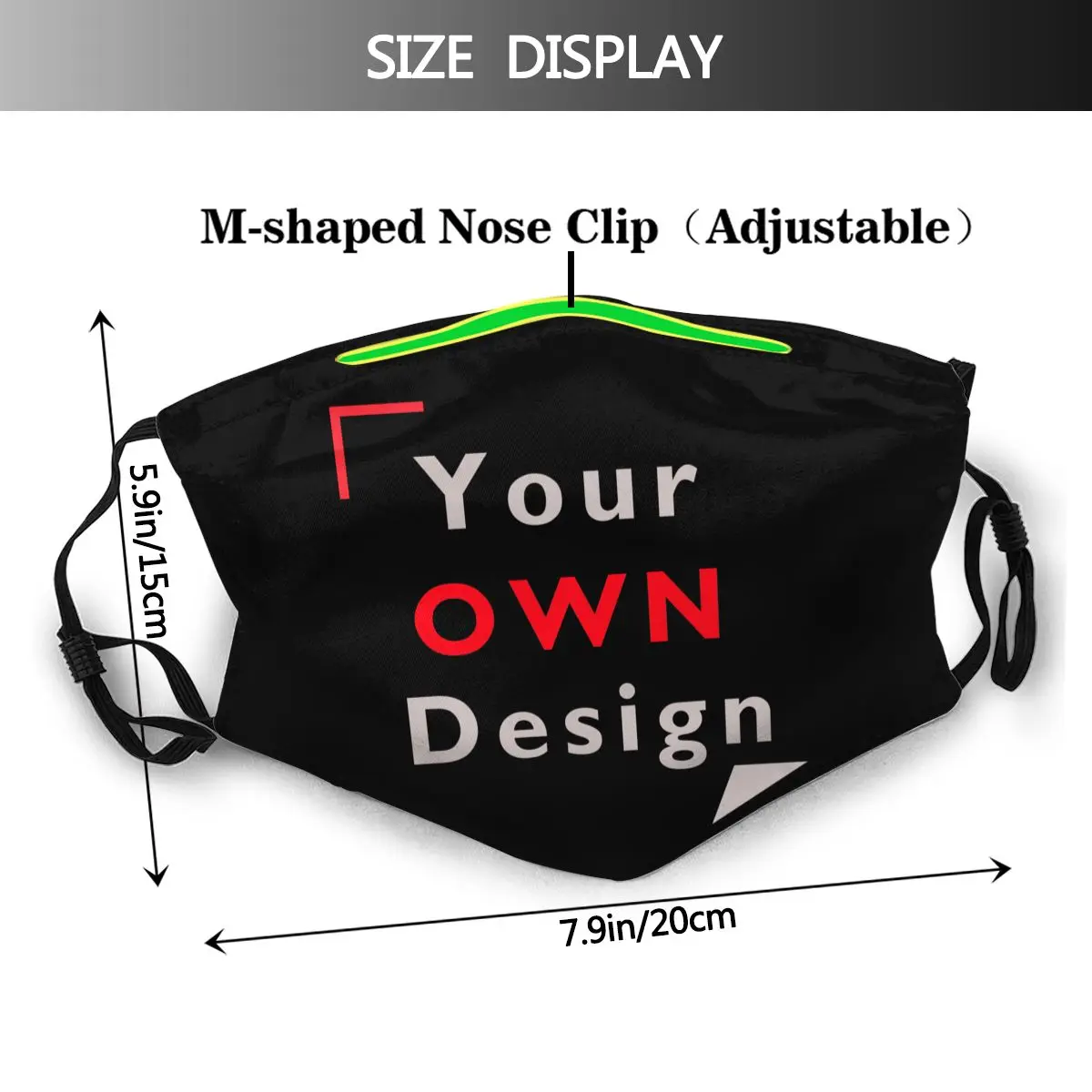 Personalização dropshipping customizável feito sob encomenda mais novo máscara seu próprio design cor mascarilla universal inverno com filtros