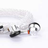 TONEKING TO600 In Ear Earbuds Graphene Dynamic High Impedance 600ohm Flat Headplug Earburd Alloy Tune Earbud Replaceable Cable