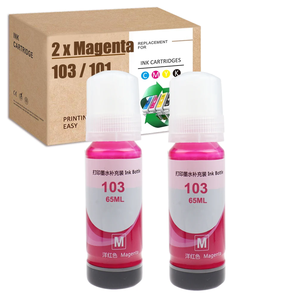 أفضل حل لاستبدال حبر Epson 103 المagenta: تقييم شامل للكيتات المعبأة مسبقًا