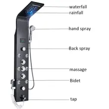 LED Shower Faucet with Massage and Rain System #2