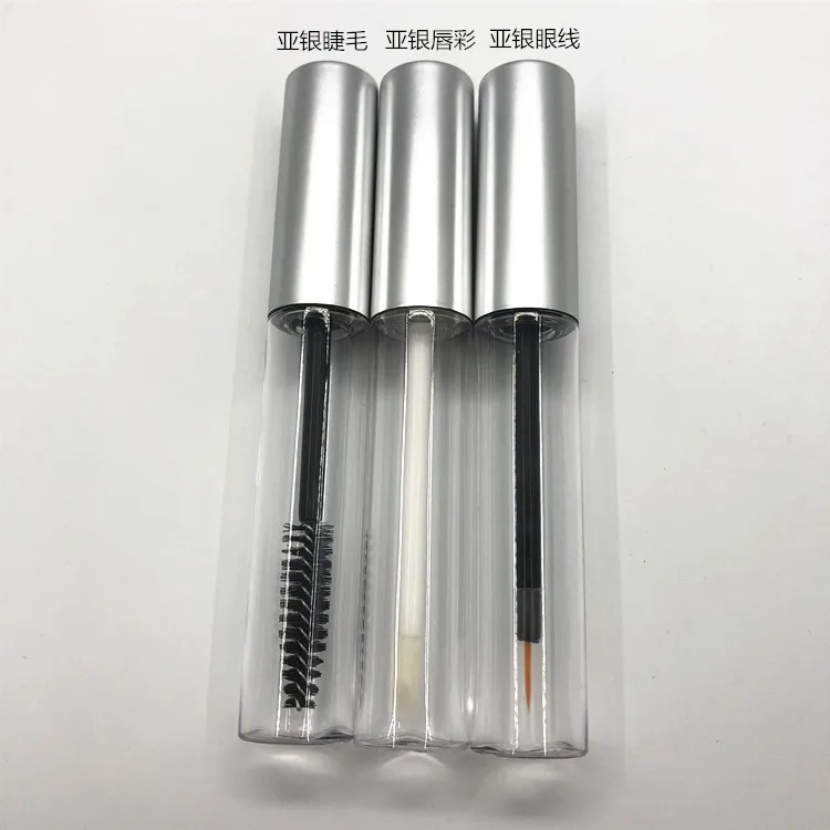 10-100 stks 10 ML hoogwaardige DIY Ronde transparante eyeliner buis Lege buizen professionele make-up verpakkingsmaterialen groothandel