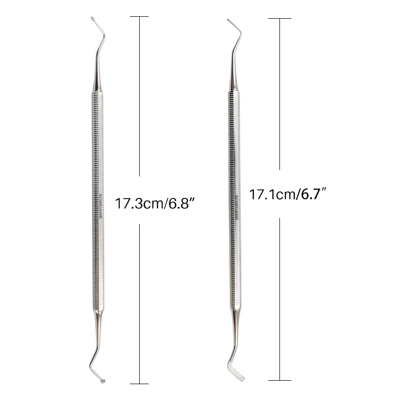 Dental dziąsła Retraction Cord Packer skaler dentystyczny Dental Gum Separator izolacja chirurgiczne narzędzie zakończone z dwóch stron ze stali