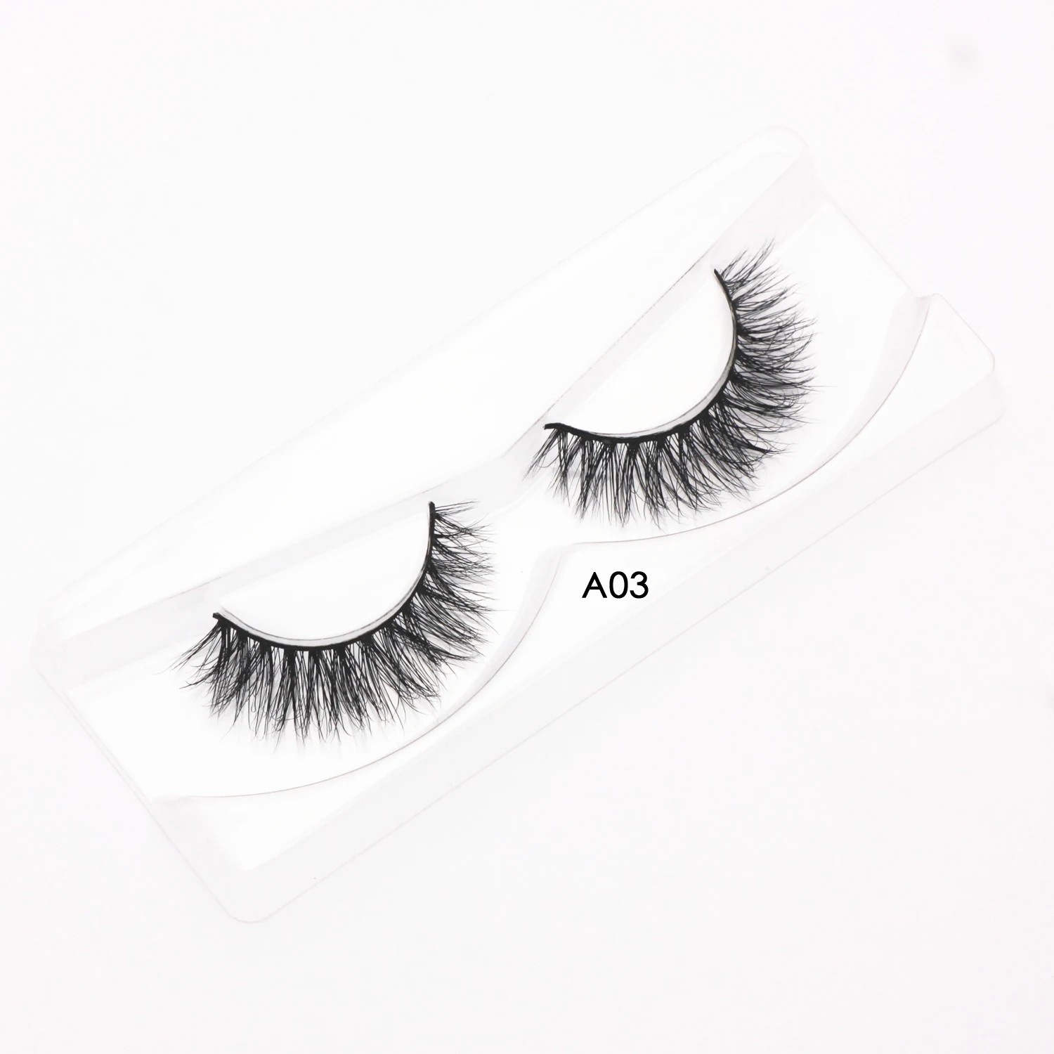 KEKEBAICHA A03 Natural Mink Lashes Short Eyelashes False Eyelashes 100% Cruelty-free 3D Mink Eyelashes Makeup Lashes for Beauty