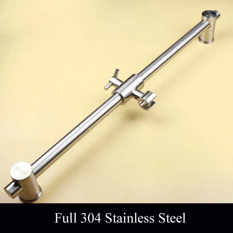 

66cm length full 304 stainless steel shower sliding bar