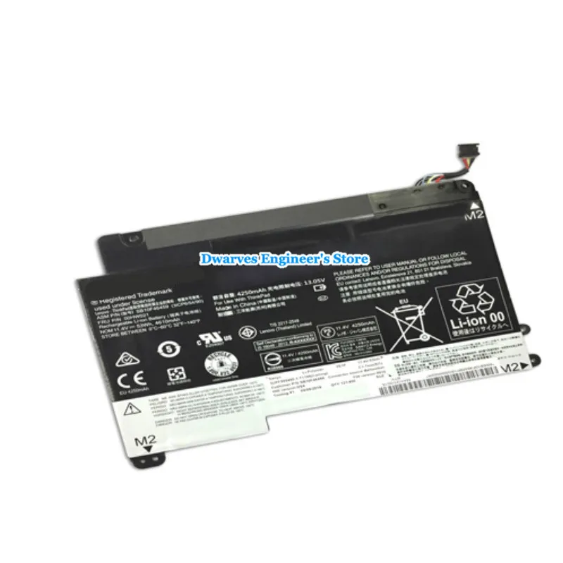 Genuine SB10F46459 Battery For Lenovo ThinkPad Yoga 460 Laptop Battery SB10F46458 00HW020 00HW021 11.4V