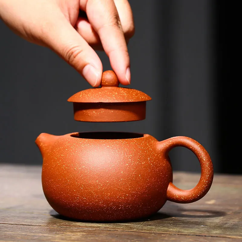 205CC Yixing Clay Teapot Chinese Handmade Kettle Kung Fu Zisha Tea Set Teaware