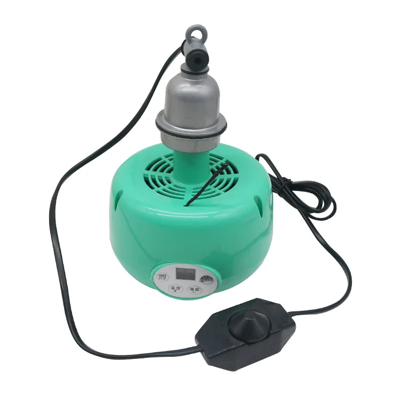 300W Farm Animal Heating Lamp E27 Socket Pet Warmer Light Fan Heater for Poultry Chicks Ducklings Piglets Small Pets Reptiles