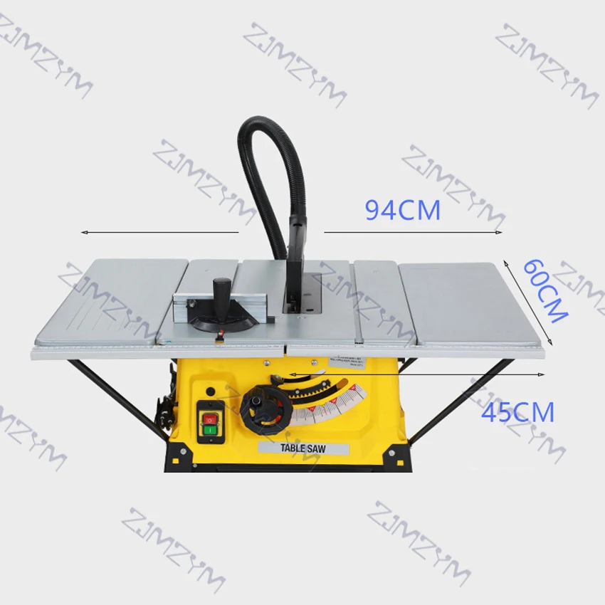 10 Inch 1800W Woodworking Sliding Table Saw Multifunction Electric Circular Saw Precision Panel Wood Cutting Machine Power Tool