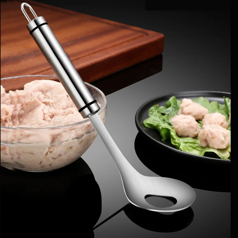 304 Stainless Steel Meatball Maker Home Kitchen Hand Tools Rice Ball Mold Spoon Meatball Artifact
