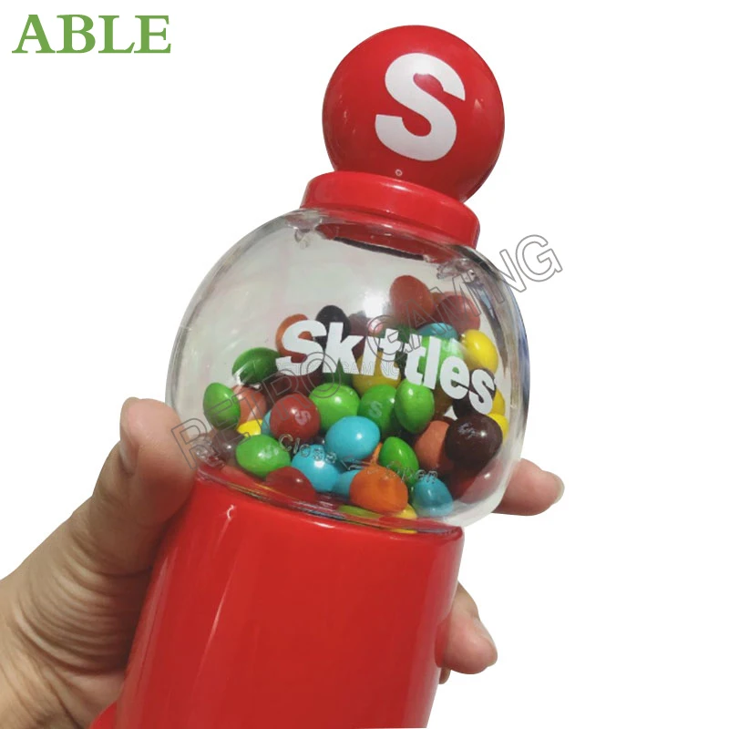 mini candy vending machine Children's toys Lovers Gift Capsule machine no coin acceptor Halloween sugar