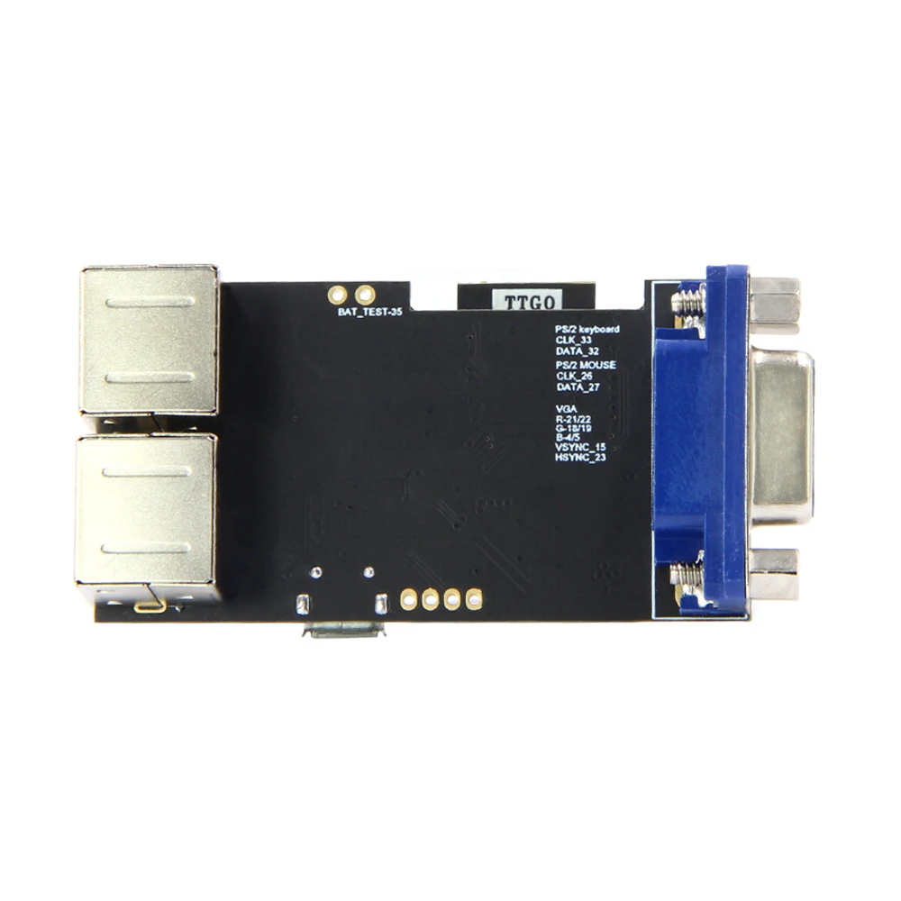 TTGO VGA32-V1.4 Controller PS/2 Mouse And Keyboard Controllers Graphics Library Game Engine / VT Terminal For The ESP32