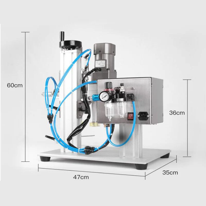 High Quality Semi-automatic Capping Machine, Spray Bottle Capping Machine Locking Machine Duckbill Capping Machine