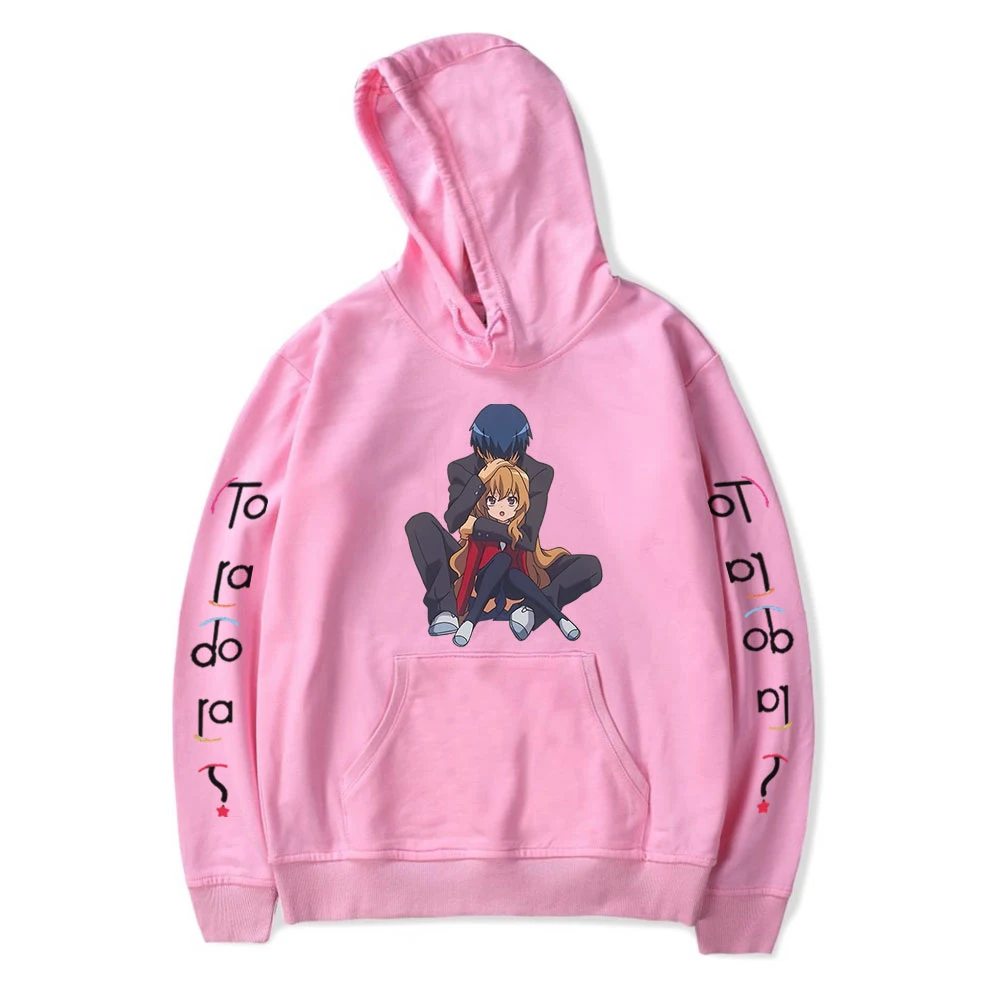 Anime Toradora Baumwolle Polyester Hoodie Sweatshirt Männer/Frauen Mode Druck Streetwear Hoodies Herbst Winter Mit Kapuze Sweatshirt