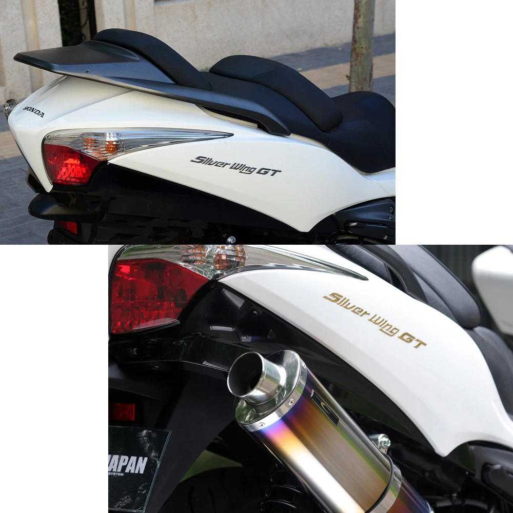 Motorcycle tail Decal body Sticker 3D emblem For Honda silver wing / GT 250 400 600