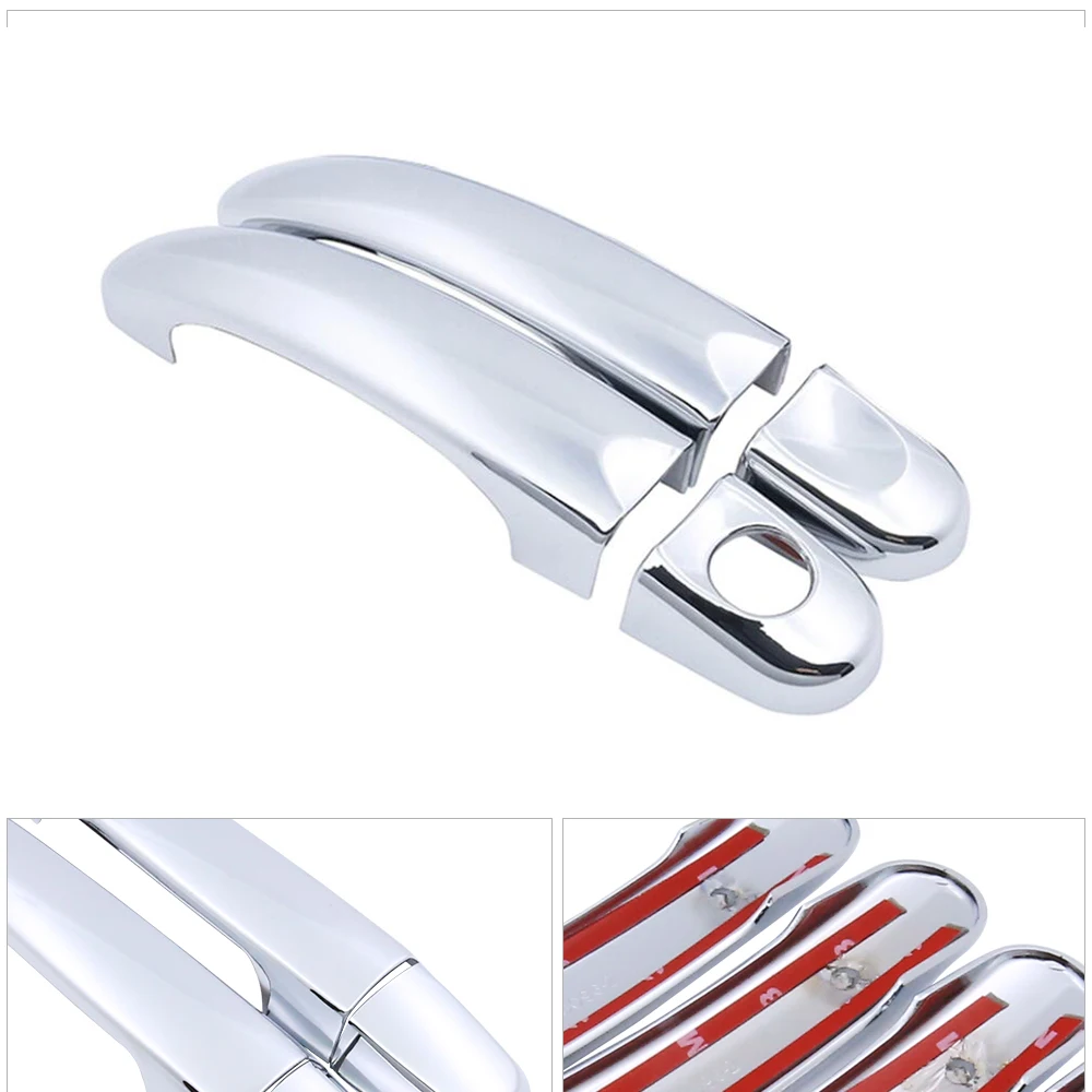 Chrome Door Handle Cover for Volkswagen VW New Beetle Bjalla 1998~2011 2007 2008 2009 2010 Trim Set Car Exterior Accessories