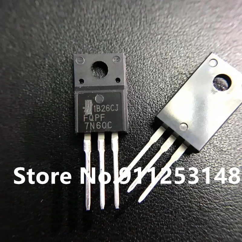 Wholesaler 20pcs/80pcs/lot FQPF7N60C TO-220