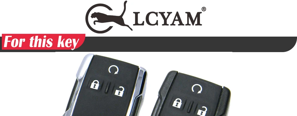 Silikonhülle Schutzhülle für Chevrolet Chevy Suburban Tahoe GMC Yukon Keyless Entry Remote 6 Tasten – Detail 10